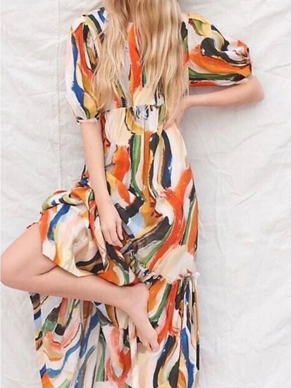 Anthropologie Maeve Suzannah Maxi Dress small
